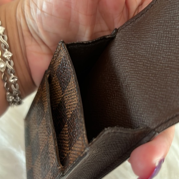 Louis Vuitton Damier Ebene Cigarette Case or lipstick case. Date Code CT0093 - Picture 12 of 15